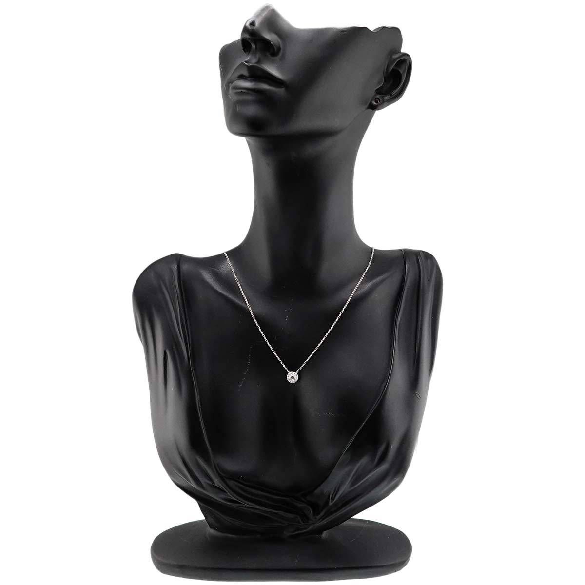 Diamond 0.32ct J/VVS2/3EX Necklace Platinum