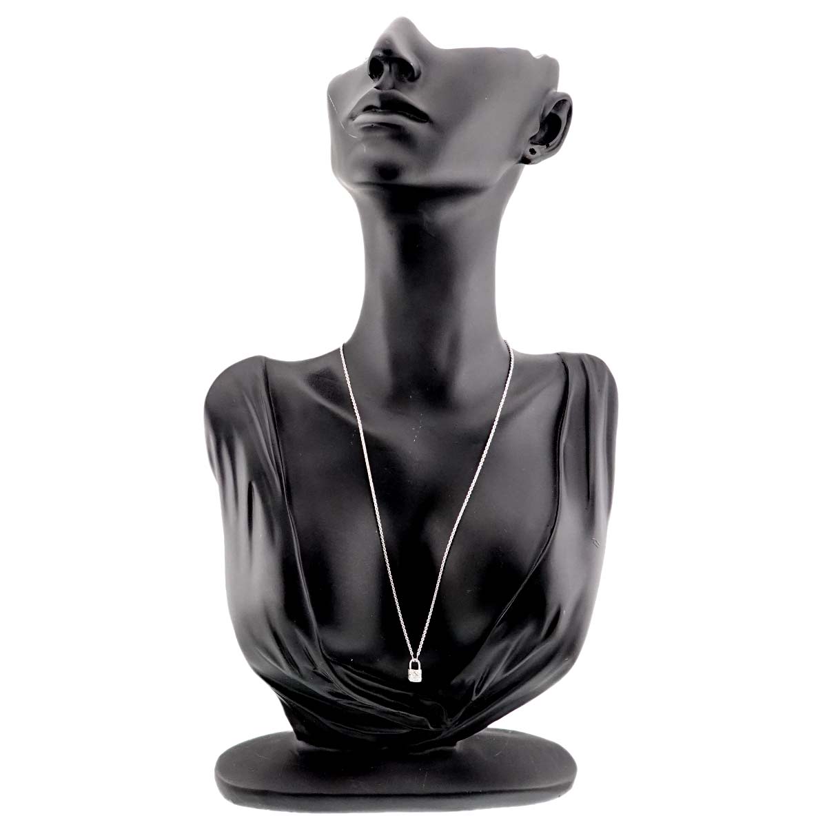 Pendentif Rockit Pave Diamond Necklace 18K WG 750