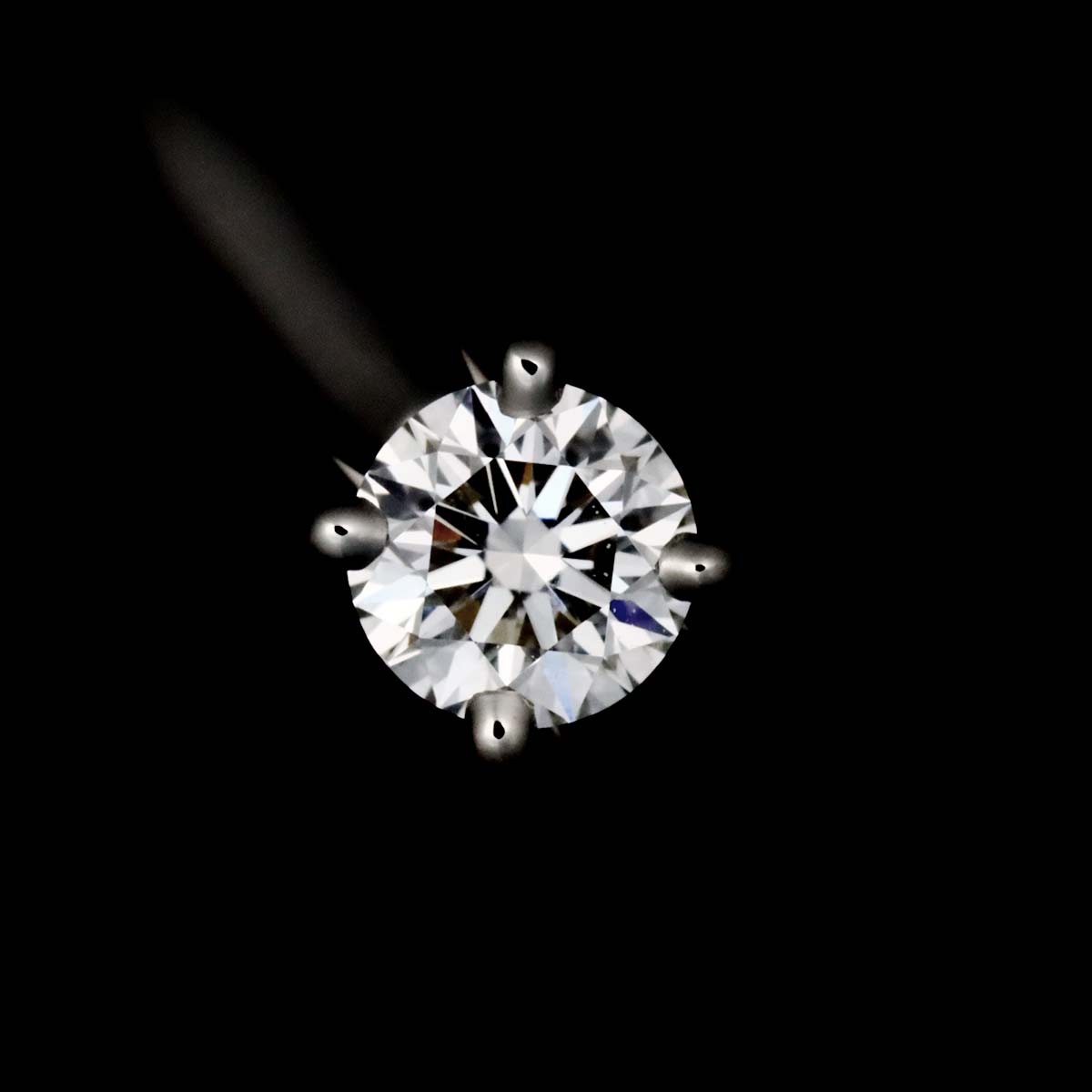Diamond 0.25ct E/VVS2/3EX Ring Platinum Size45 3.25(US)