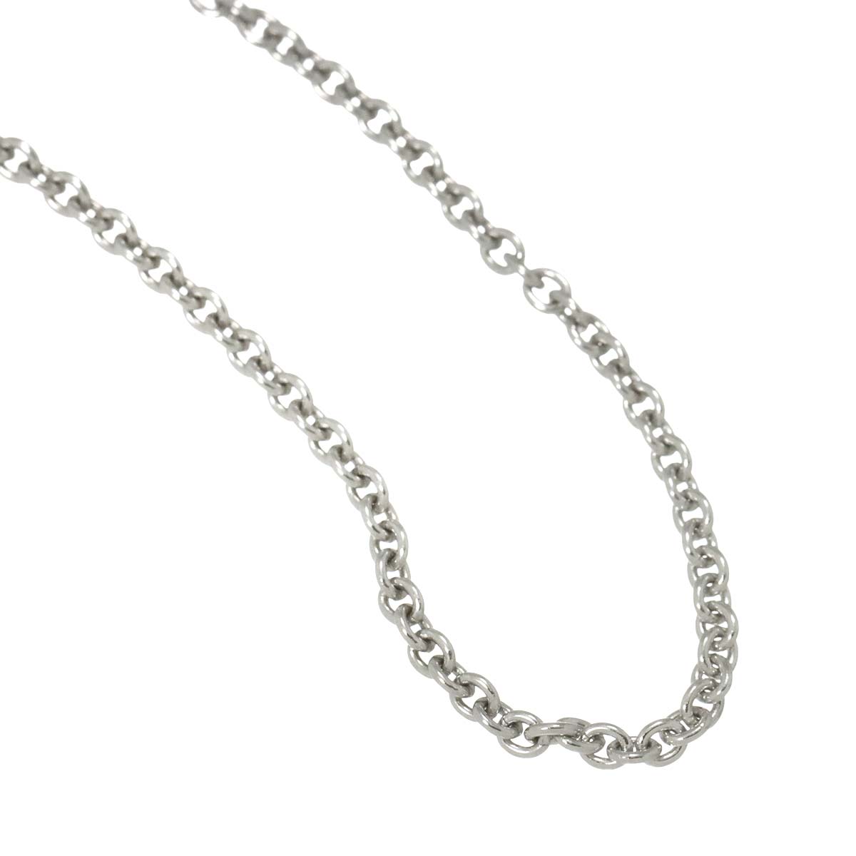 Chain Necklace 18K White Gold 750
