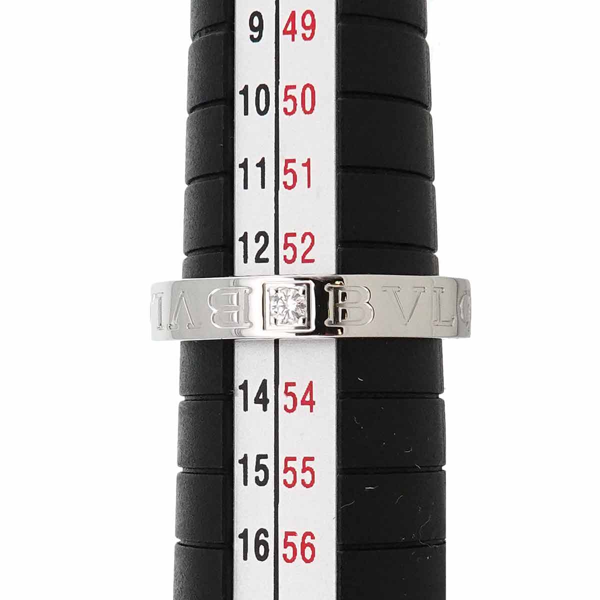 B-ZERO1 Diamond Ring 18K WG 750 size6.25-6.5(US)