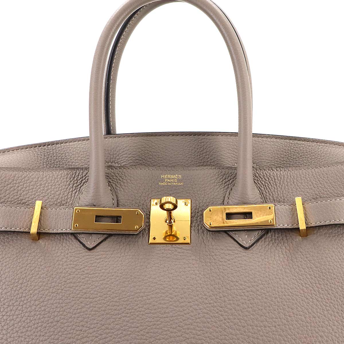 Birkin 30 Veat Tog Gris asphalt Hand Bag Purse