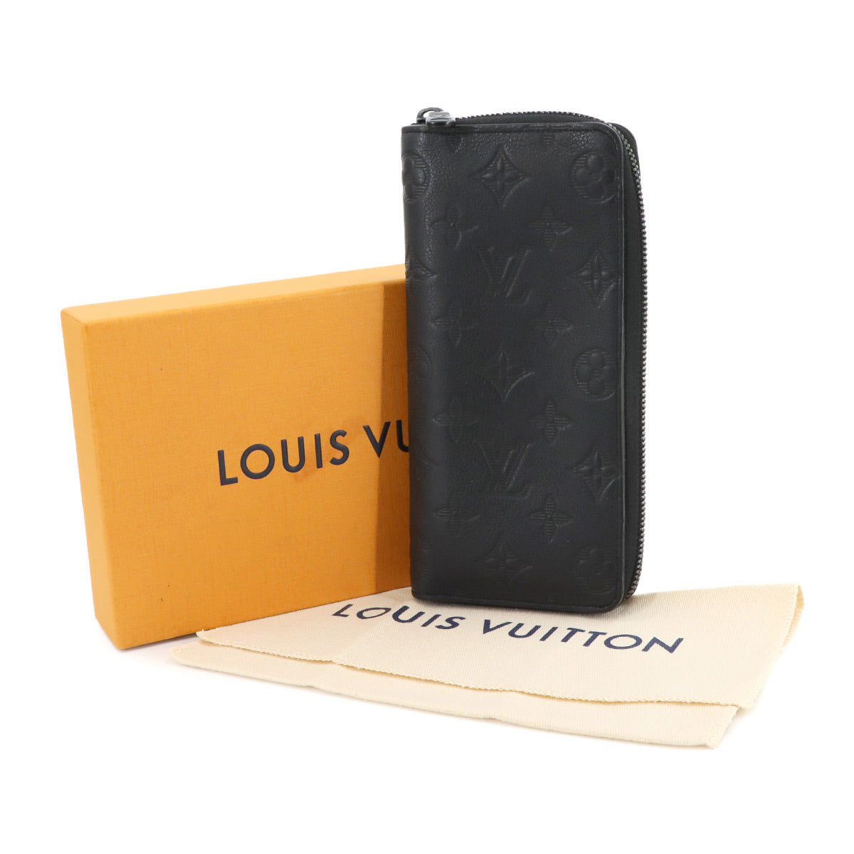 Monogram Shadow Zippy Wallet Vertical Black M62902