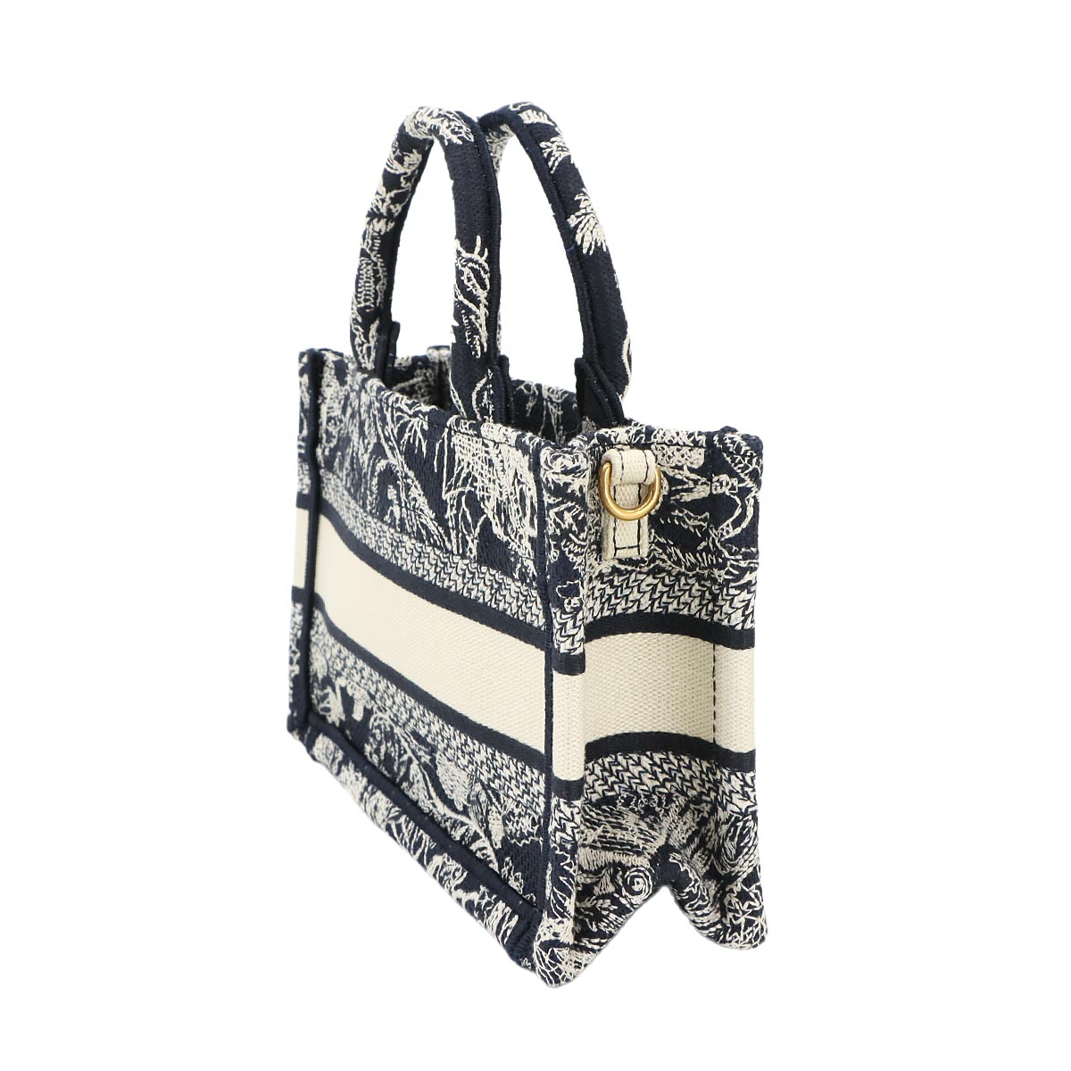 Toile de Jouy Revers Book Tote Mini shoulder Bag