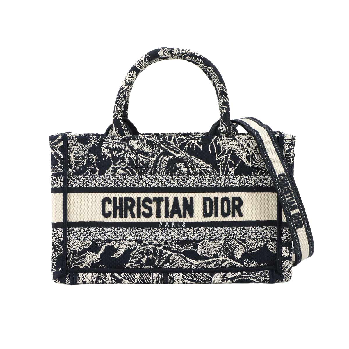 Toile de Jouy Revers Book Tote Mini shoulder Bag