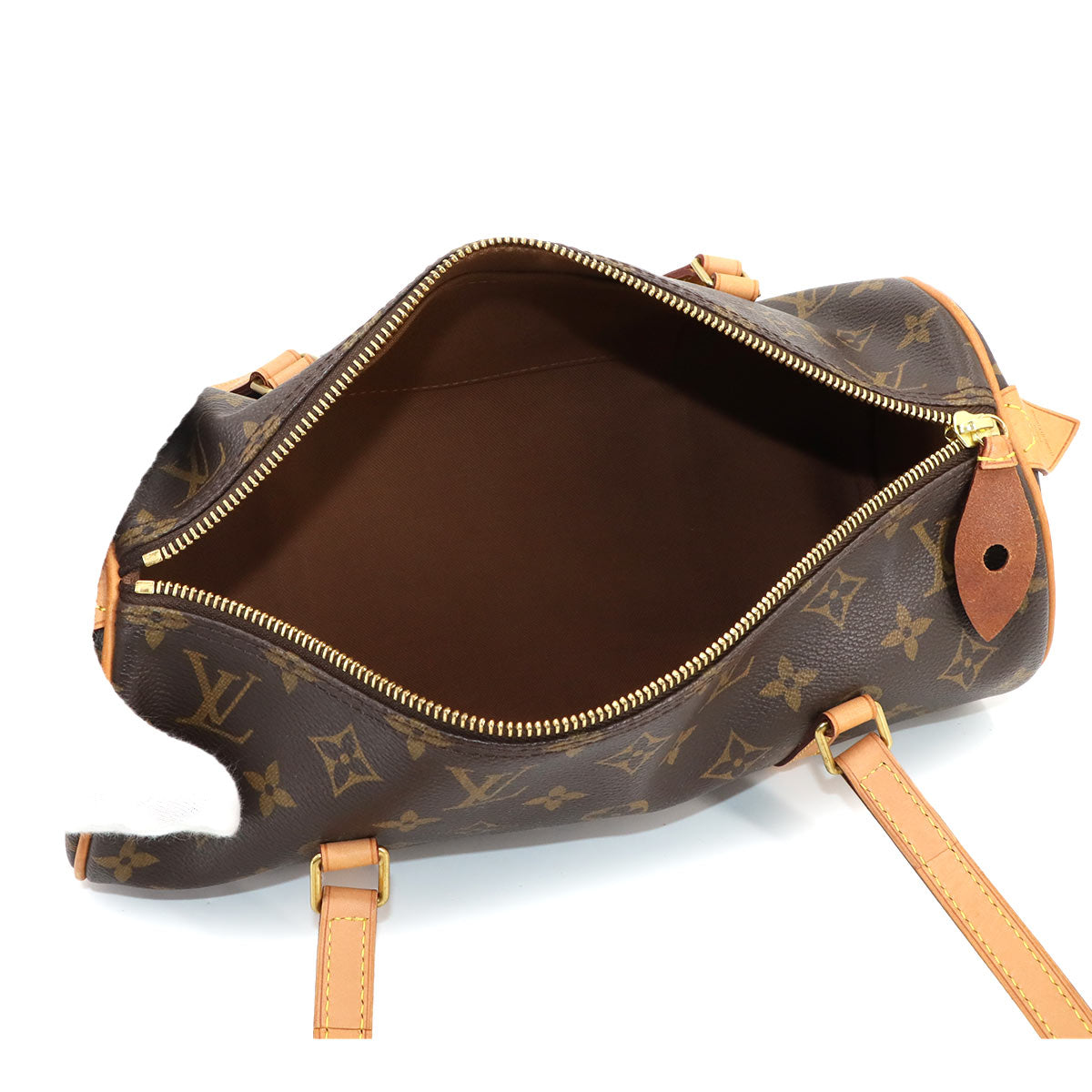 Monogram Papillon 30 Hand Bag M40711 LV Brown