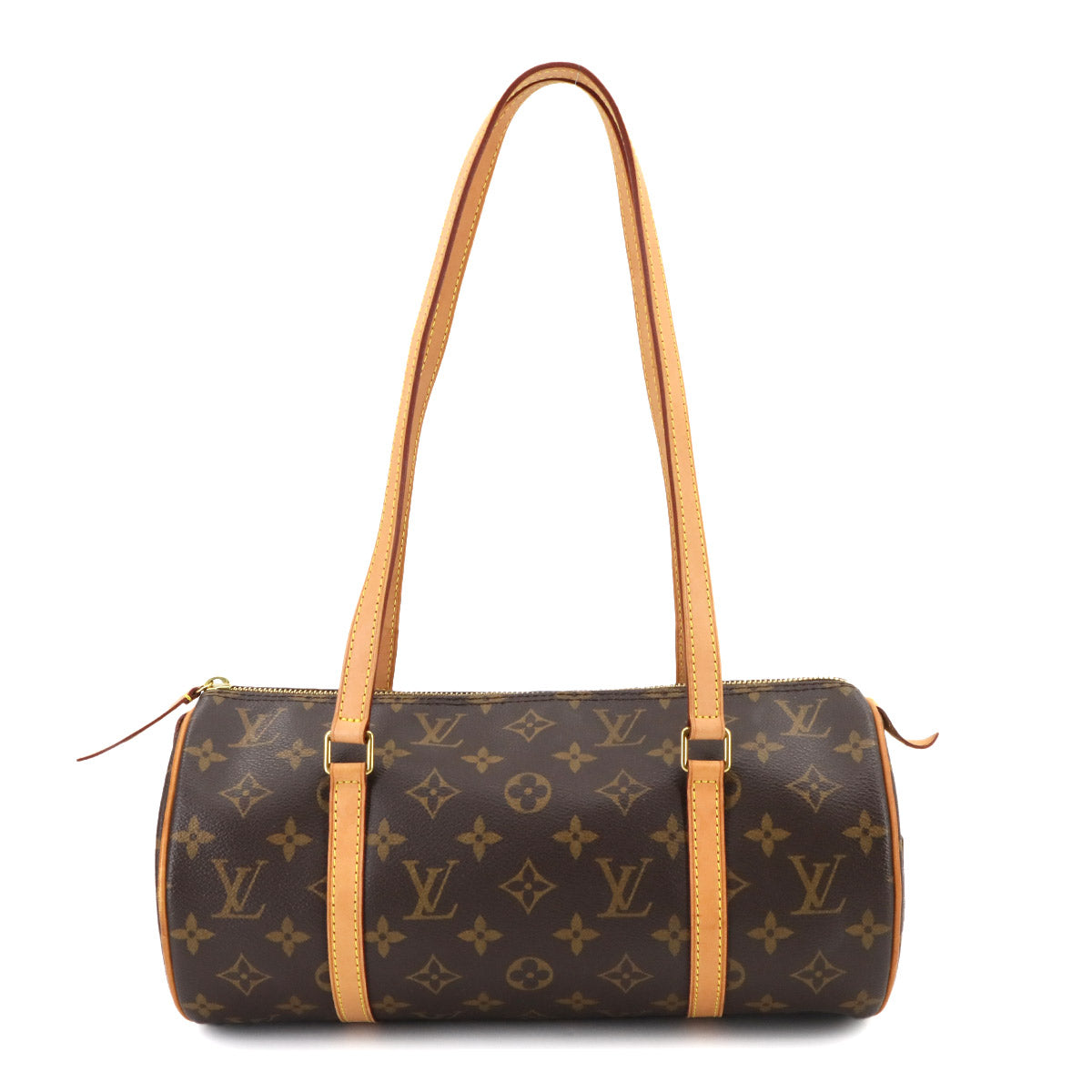 Monogram Papillon 30 Hand Bag M40711 LV Brown