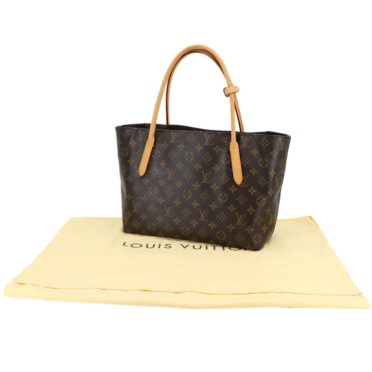 Monogram Raspail PM Tote Bag Brown M40608 Purse
