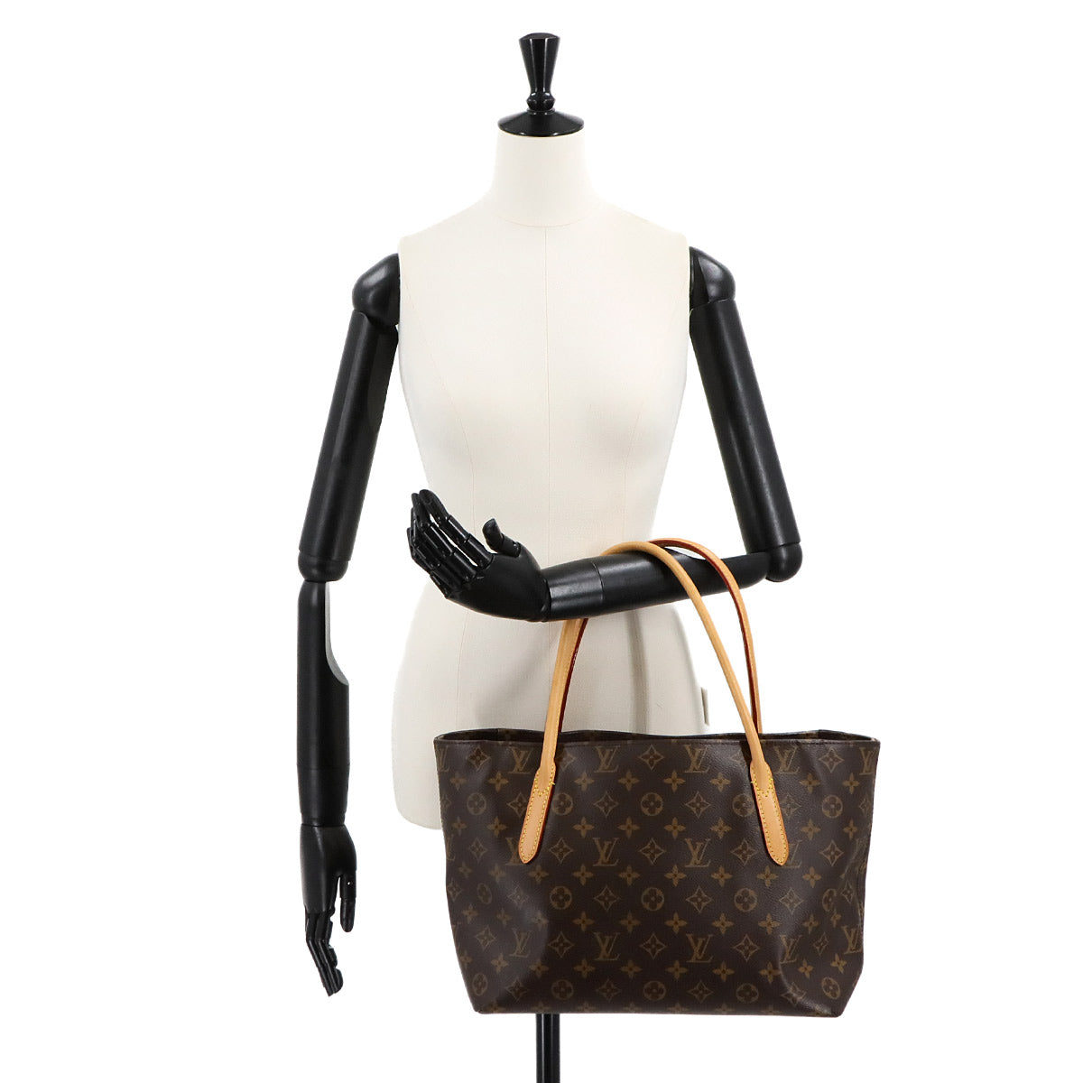 Monogram Raspail PM Tote Bag Brown M40608 Purse