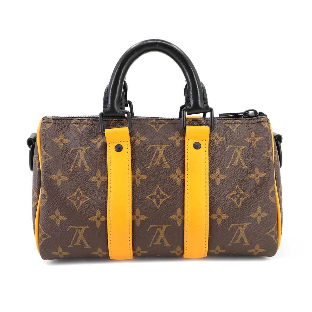 Monogram Macassar Keepall Bandouliere 25 M46687