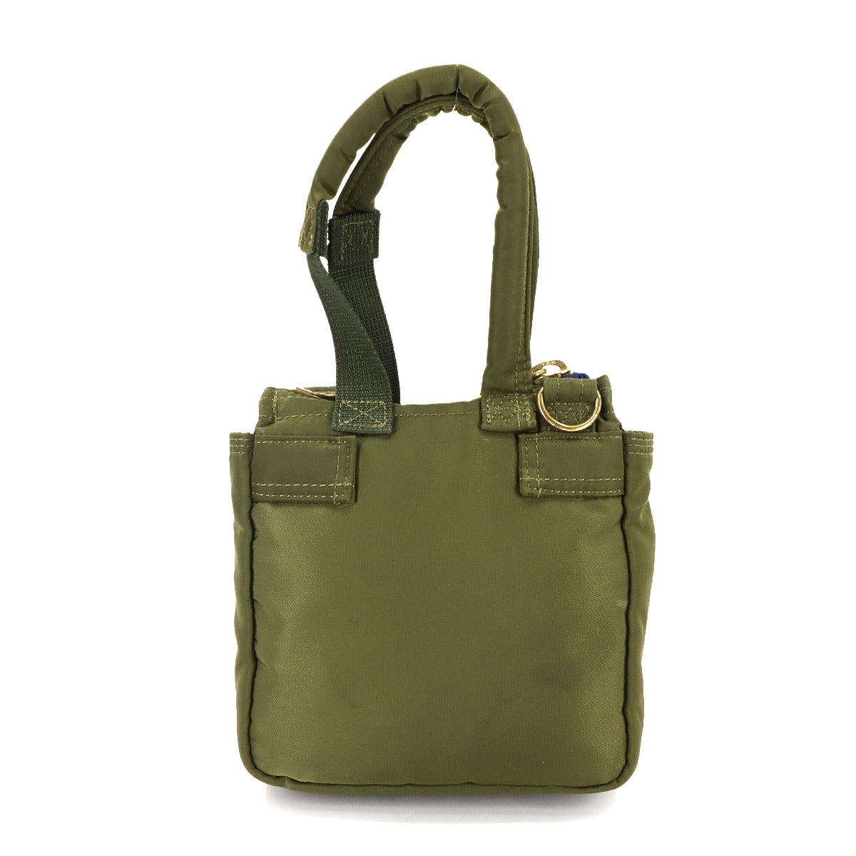 PORTER Pocket Tote Small 2way Hand Shoulder Bag Nylon Khaki