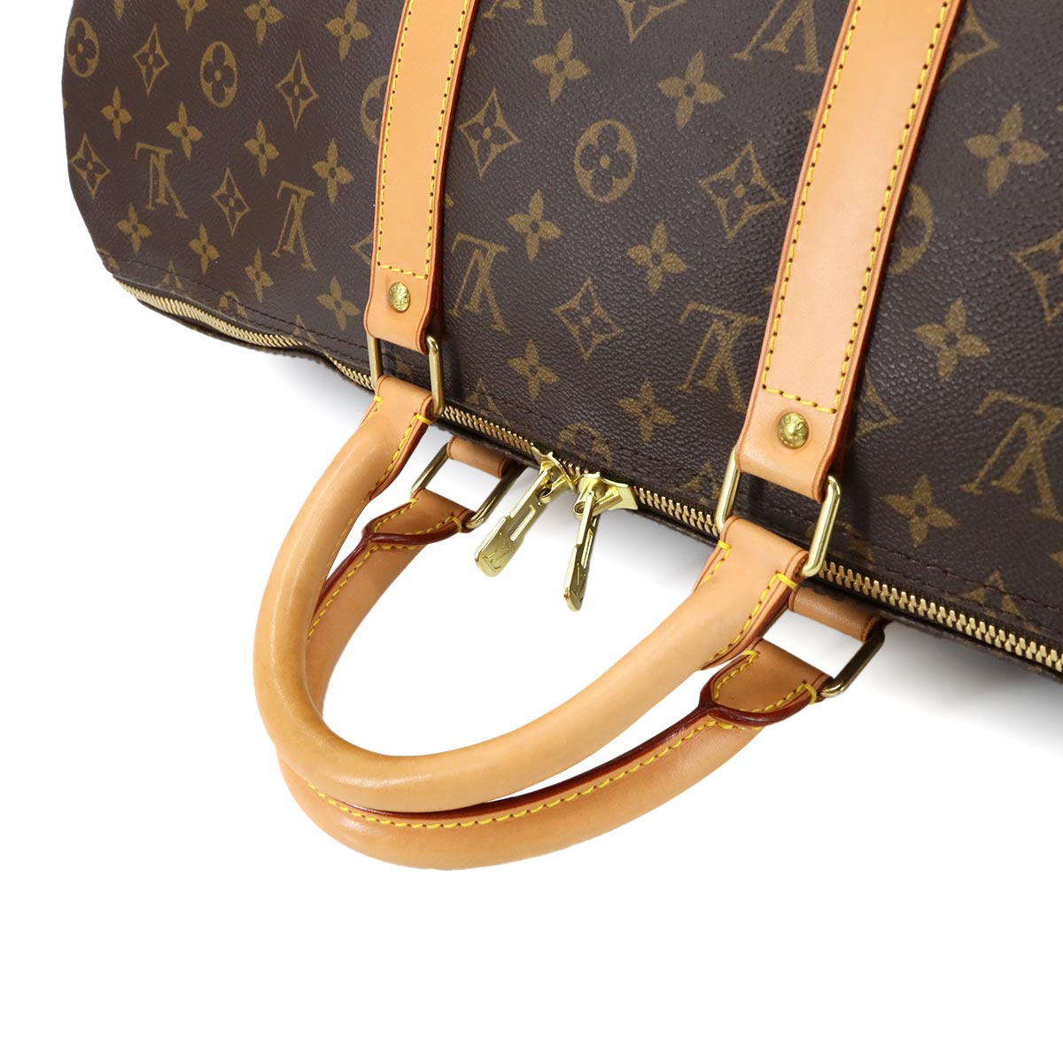 Monogram Keepall 50 Luggage Brown M41426 Bag Unisex