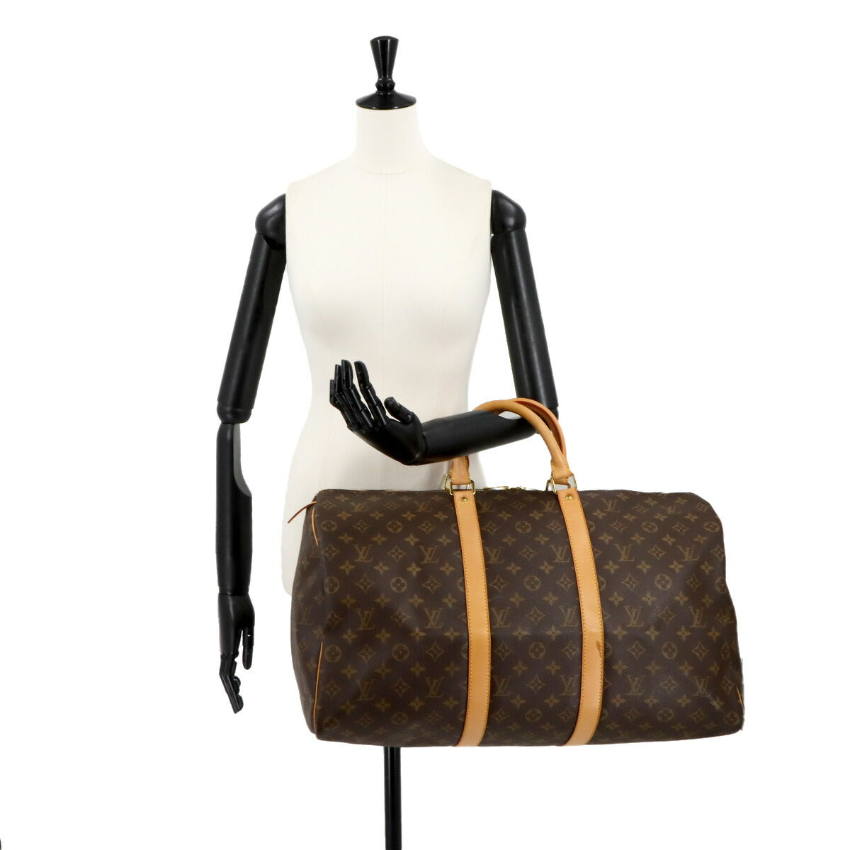 Monogram Keepall 50 Luggage Brown M41426 Bag Unisex