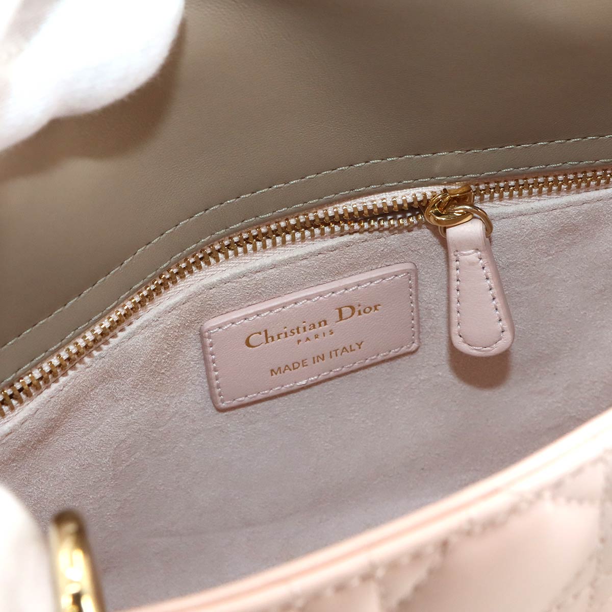 Lady Dior My ABCDior Small Hand Shoulder Bag Leather