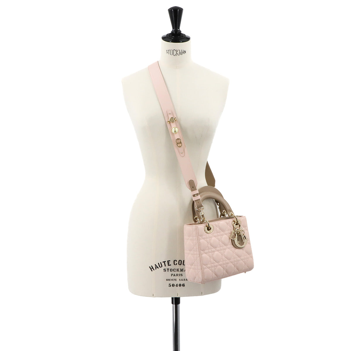 Lady Dior My ABCDior Small Hand Shoulder Bag Leather