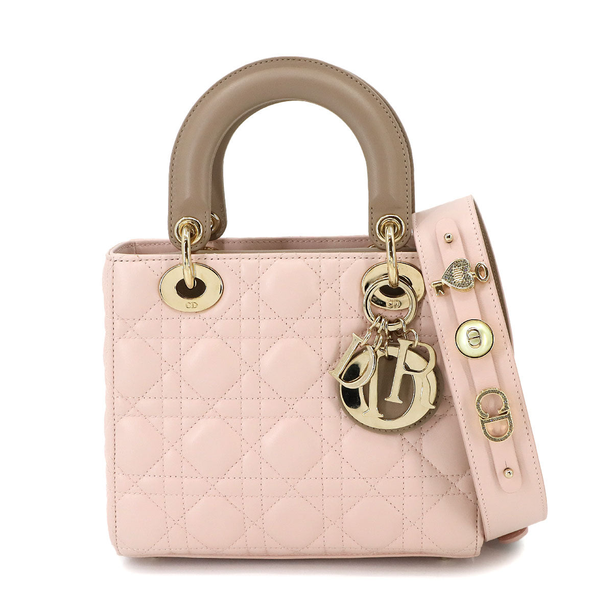 Lady Dior My ABCDior Small Hand Shoulder Bag Leather