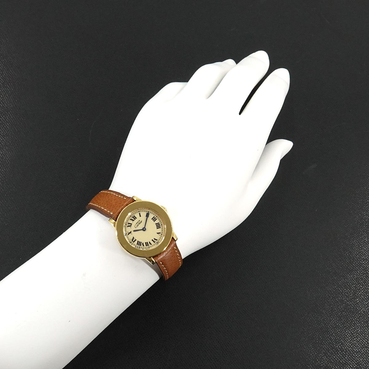 Must Ronde Vermeil W1008743 Cream Dial Silver 925 Ladies Watch