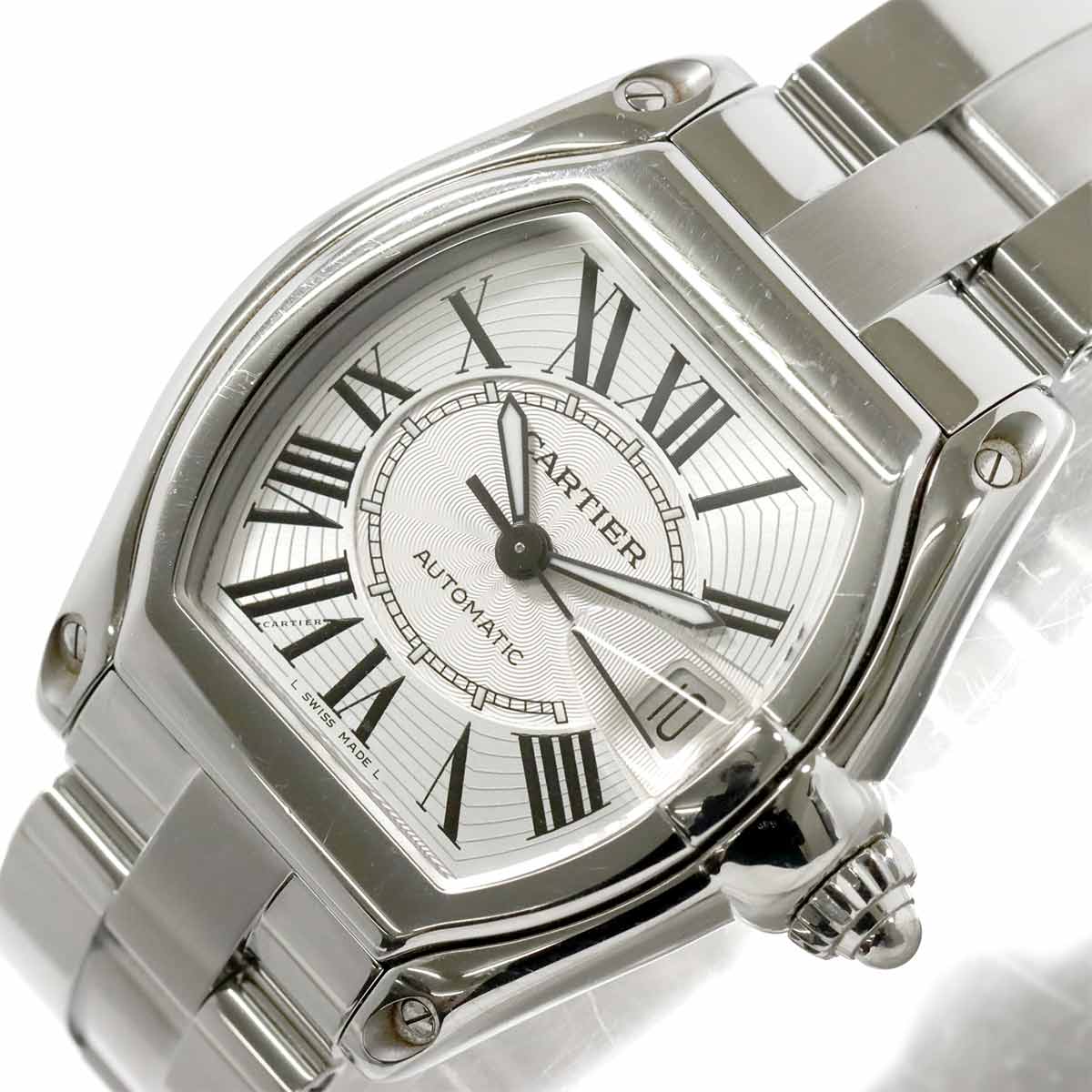 Roadster LM W62025V3 Date Automatic Silver Dial Mens Watch