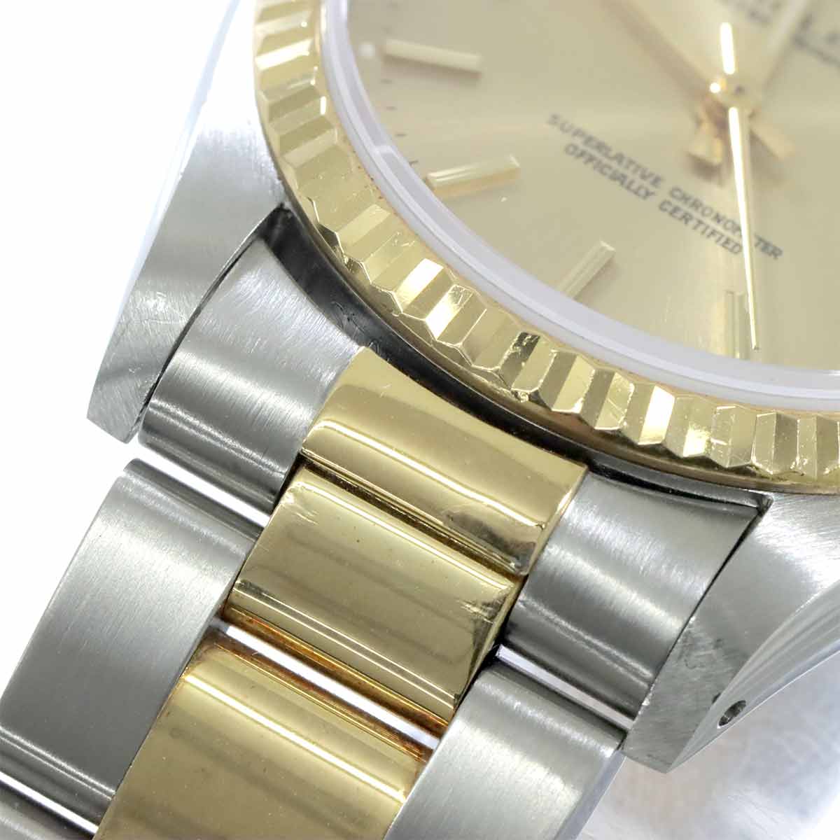 Oyster Perpetual 67513 YG Automatic Serial N Gold Dial Boys