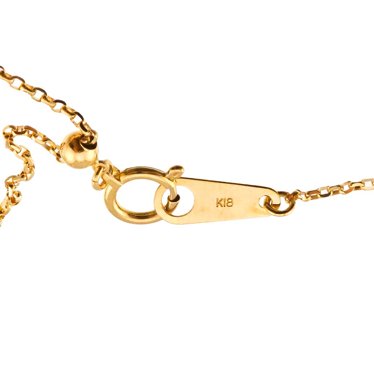 Akoya Pearl 8.1-8.4mm Necklace 18K K18 YG Yellow Gold 750