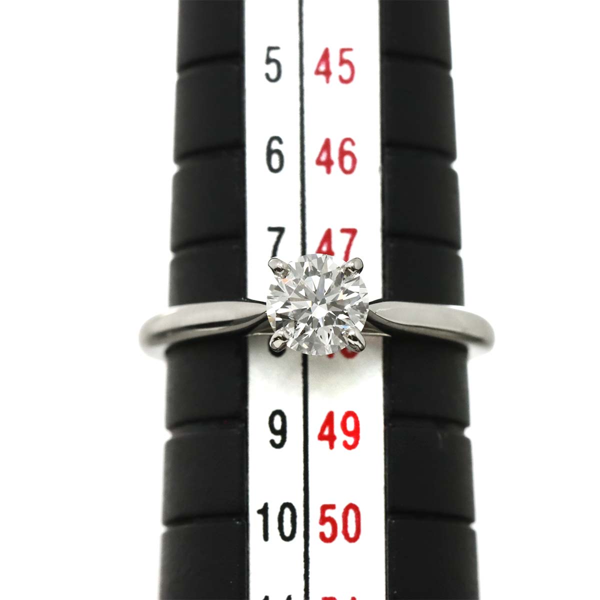 Diamond 0.45ct F/VVS1 Ring Pt Size48 4.5(US)