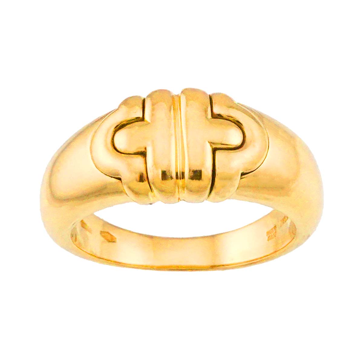 Parentesi Ring 18K Yellow Gold 750 Size5.5-5.75(US)