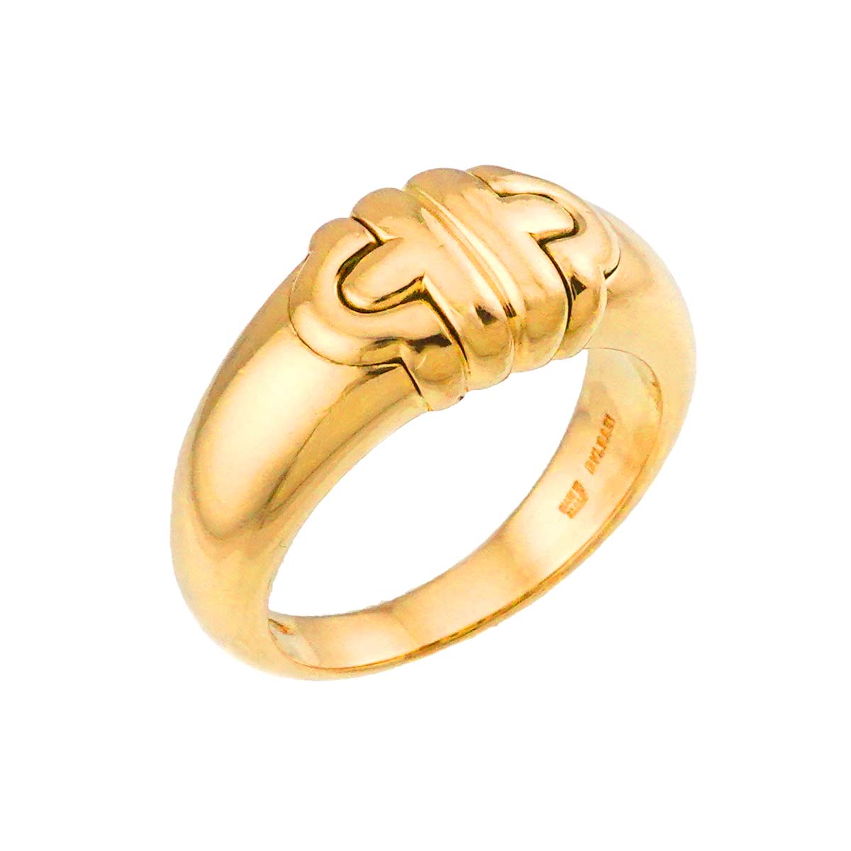 Parentesi Ring 18K Yellow Gold 750 Size5.5-5.75(US)