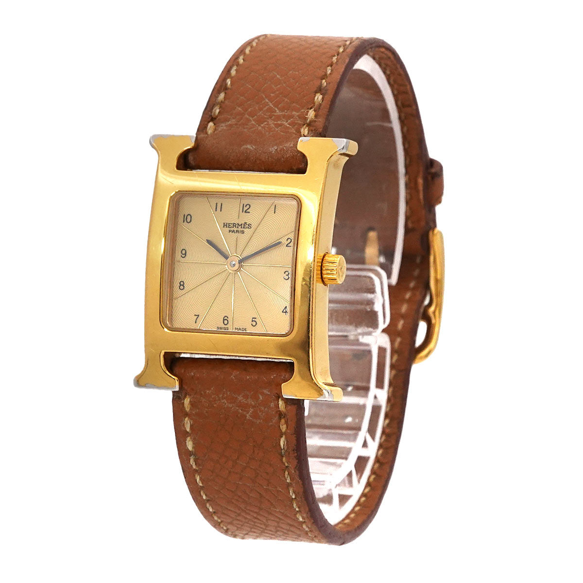H Watch HH1 201 Quartz Gold Dial Ladies Watch