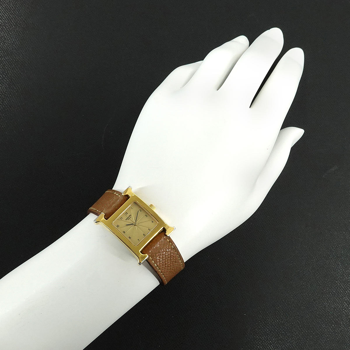 H Watch HH1 201 Quartz Gold Dial Ladies Watch