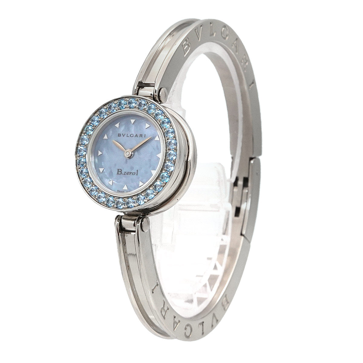 B-Zero1 BZ22S Quartz Blue Shell Dial Ladies Watch