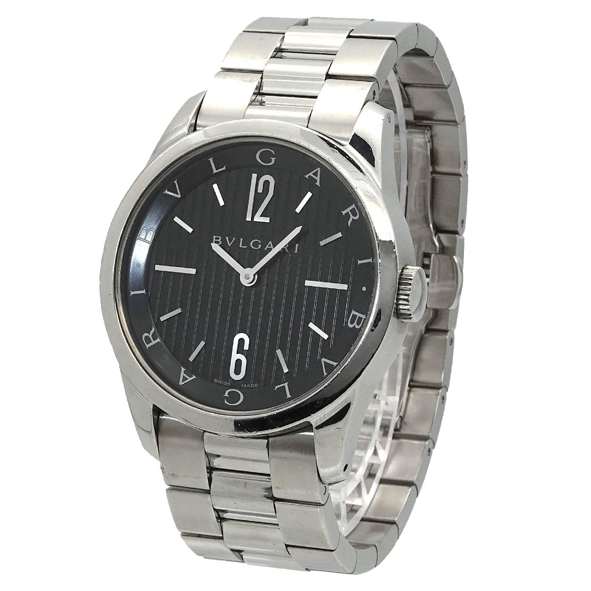 Solotempo ST37S Quartz Black Dial Men's Wrist Watch