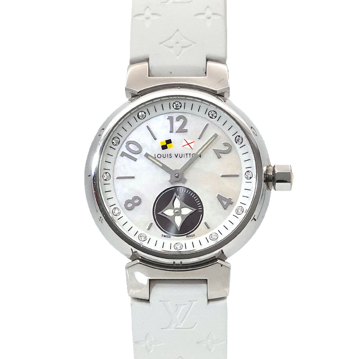 Tambour Lovely Cup PM Q12M0 Diamond White Shell Dial