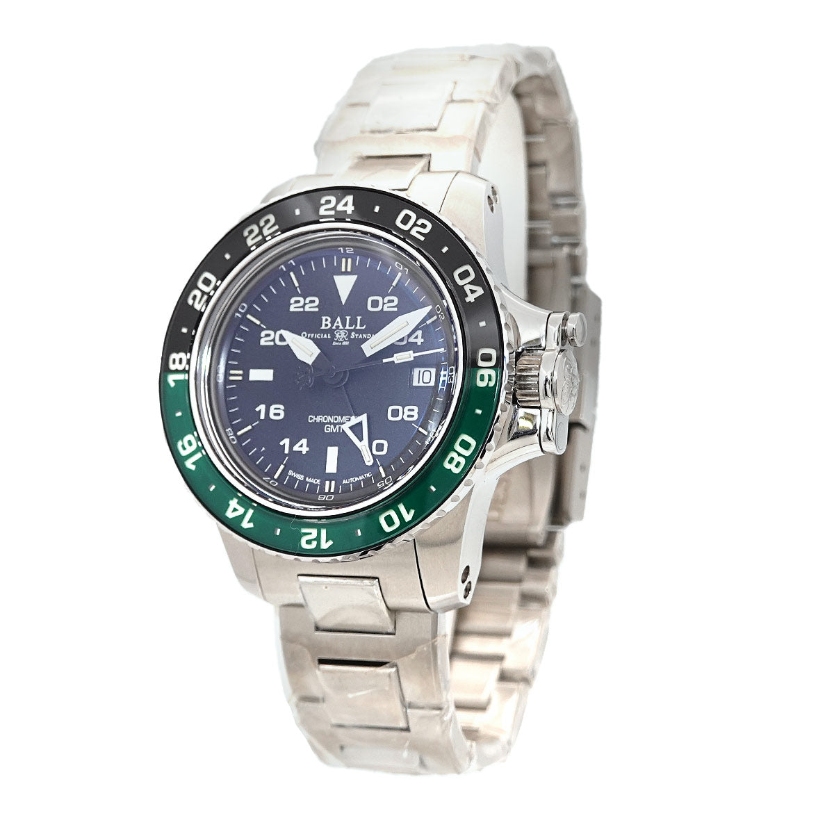 Engineer Hydrocarbon Aero GMT II Automatic Black Dial Mens Watch