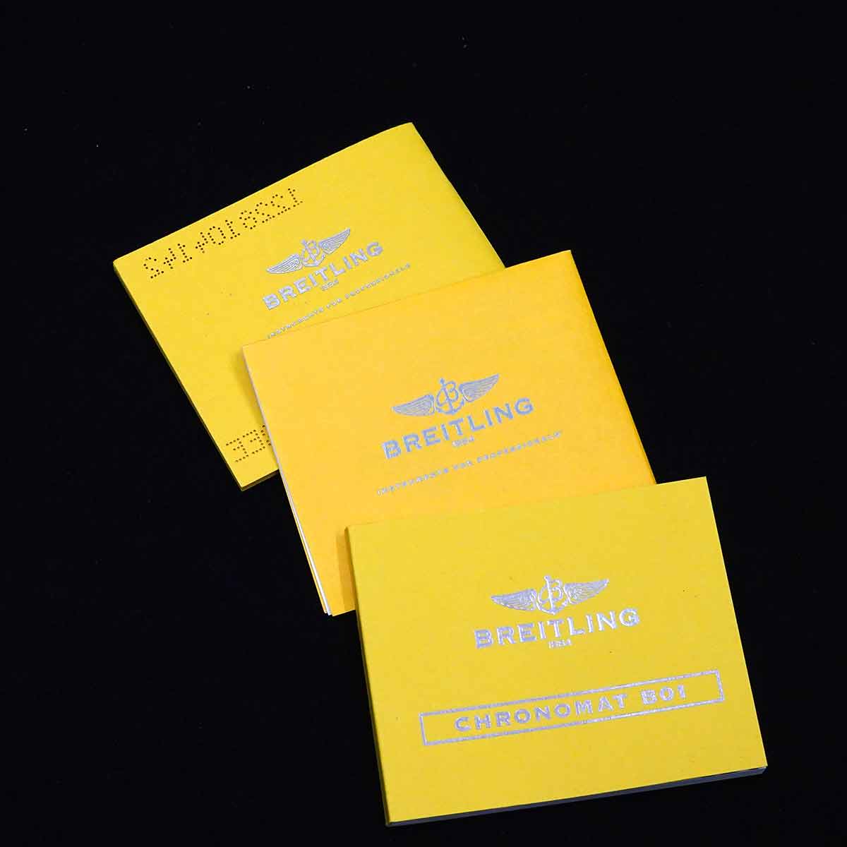 Chronomat44 AB0110 Automatic Chronograph Gray Dial Mens