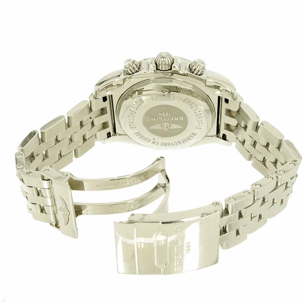 Chronomat44 AB0110 Automatic Chronograph Gray Dial Mens