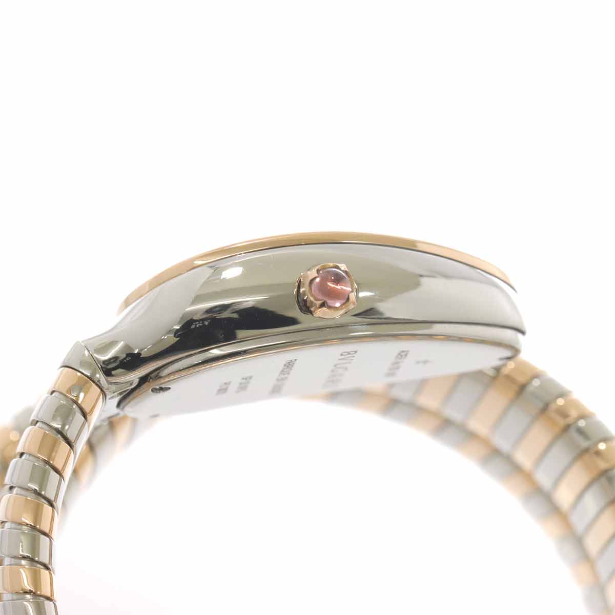 Serpenti Tubogas 102236 Quartz K18PG Quartz Silver Dial