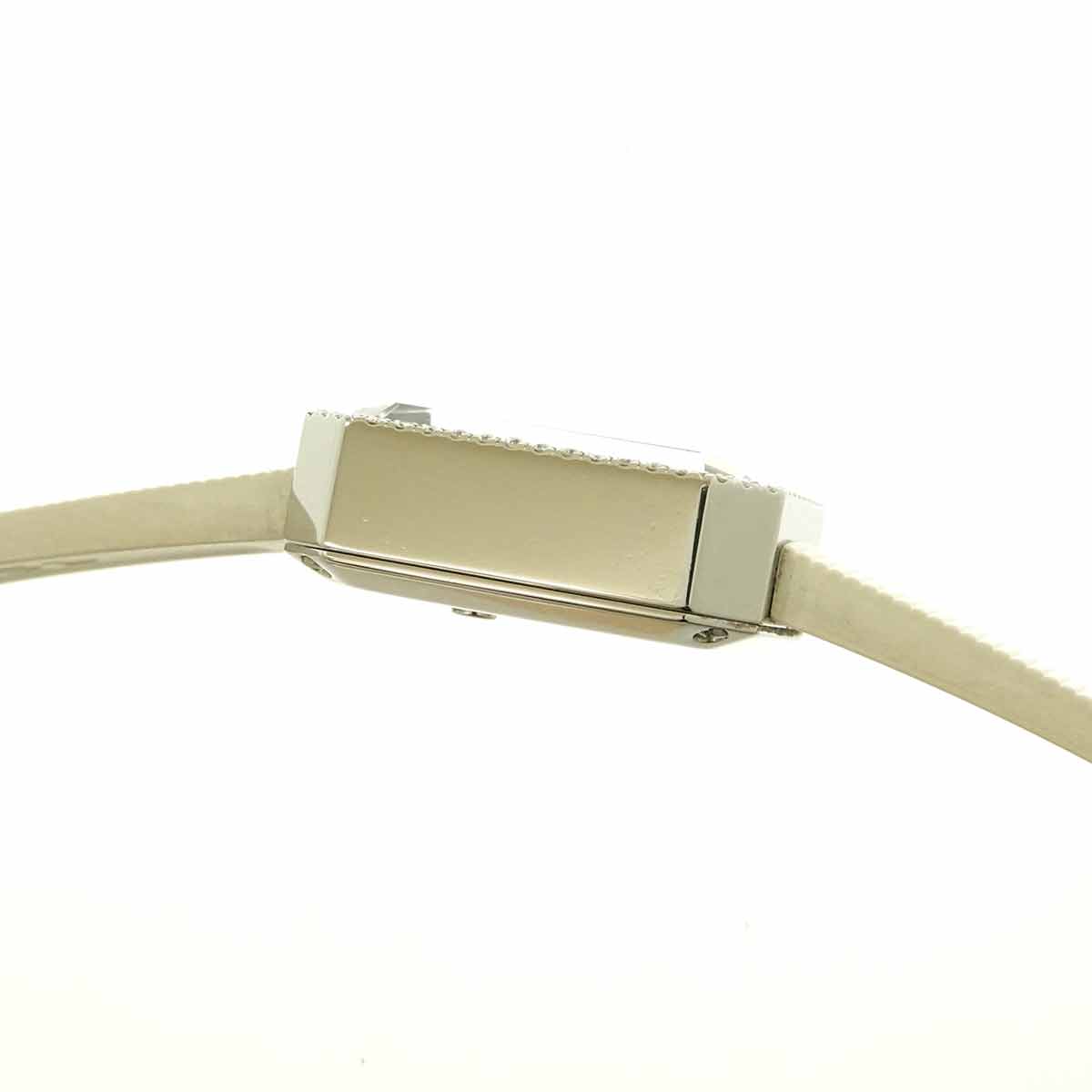 Premiere H2433 Diamond Bezel Rubber White Shell Dial Ladies