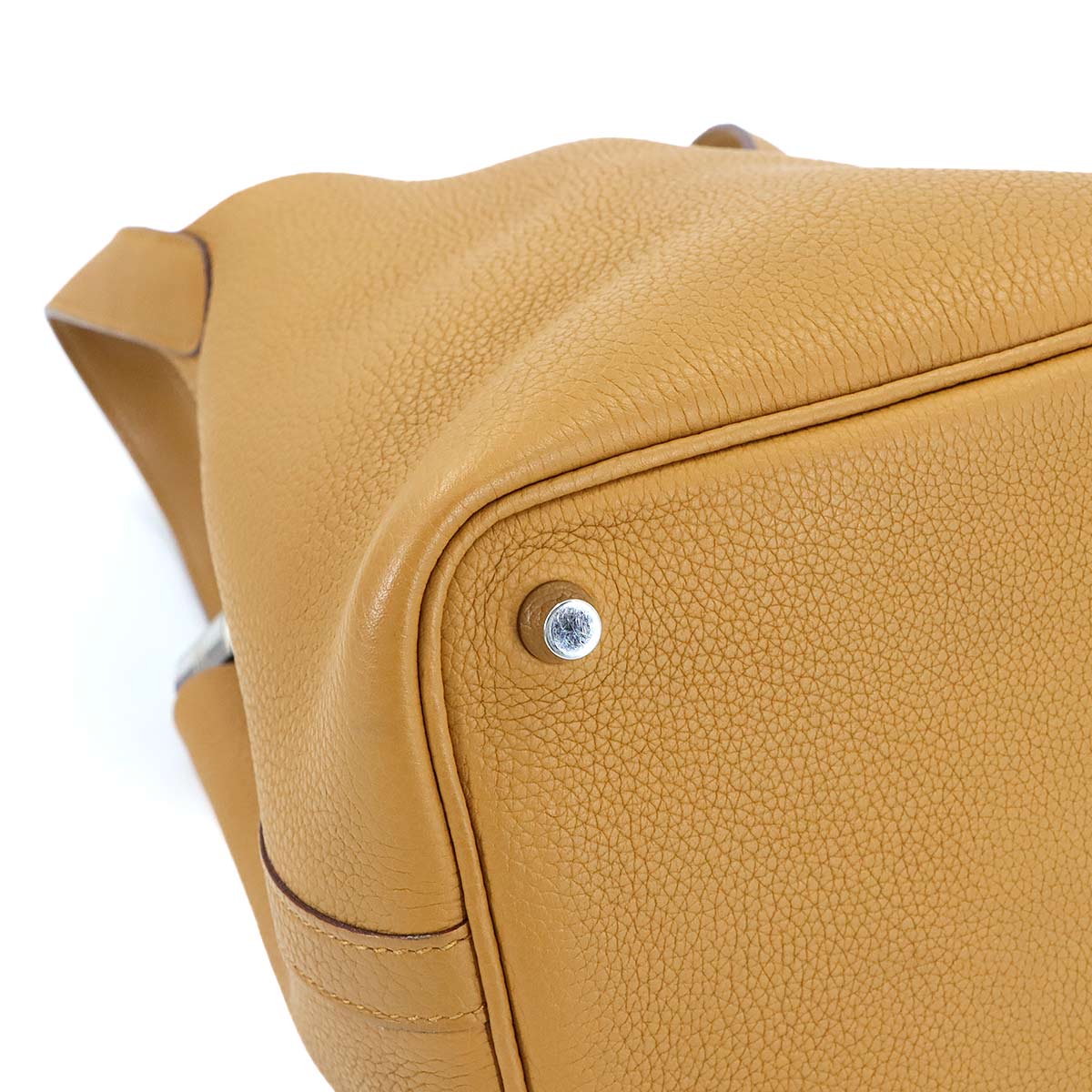 Picotin Lock PM Hand Bag Taurillon Maurice Sesami Purse