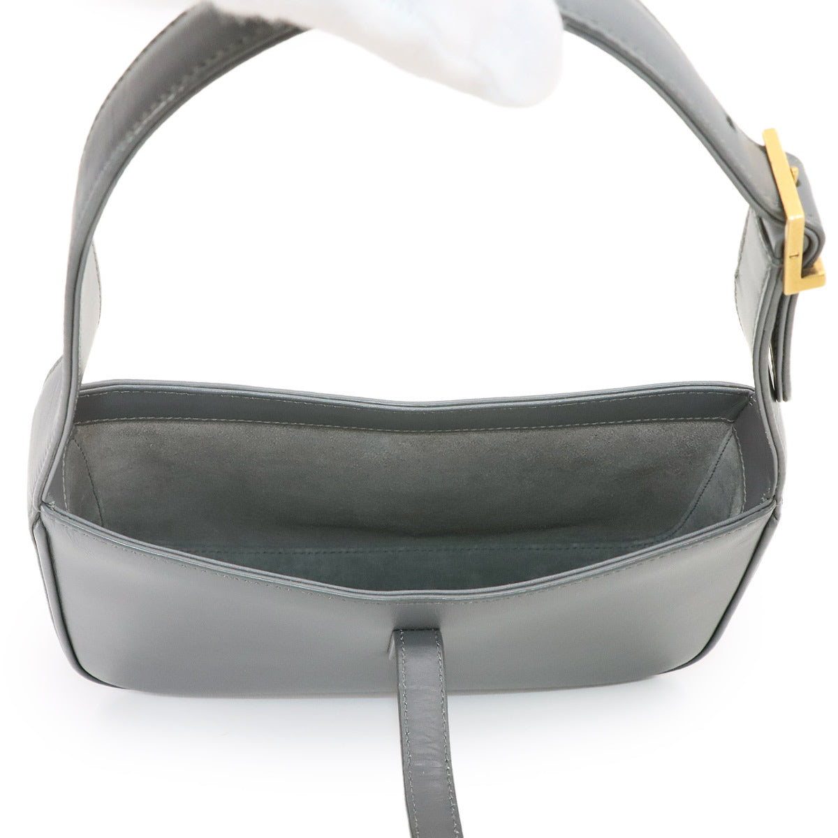 LE5A7 Monogram Shoulder Bag Leather Storm 657228