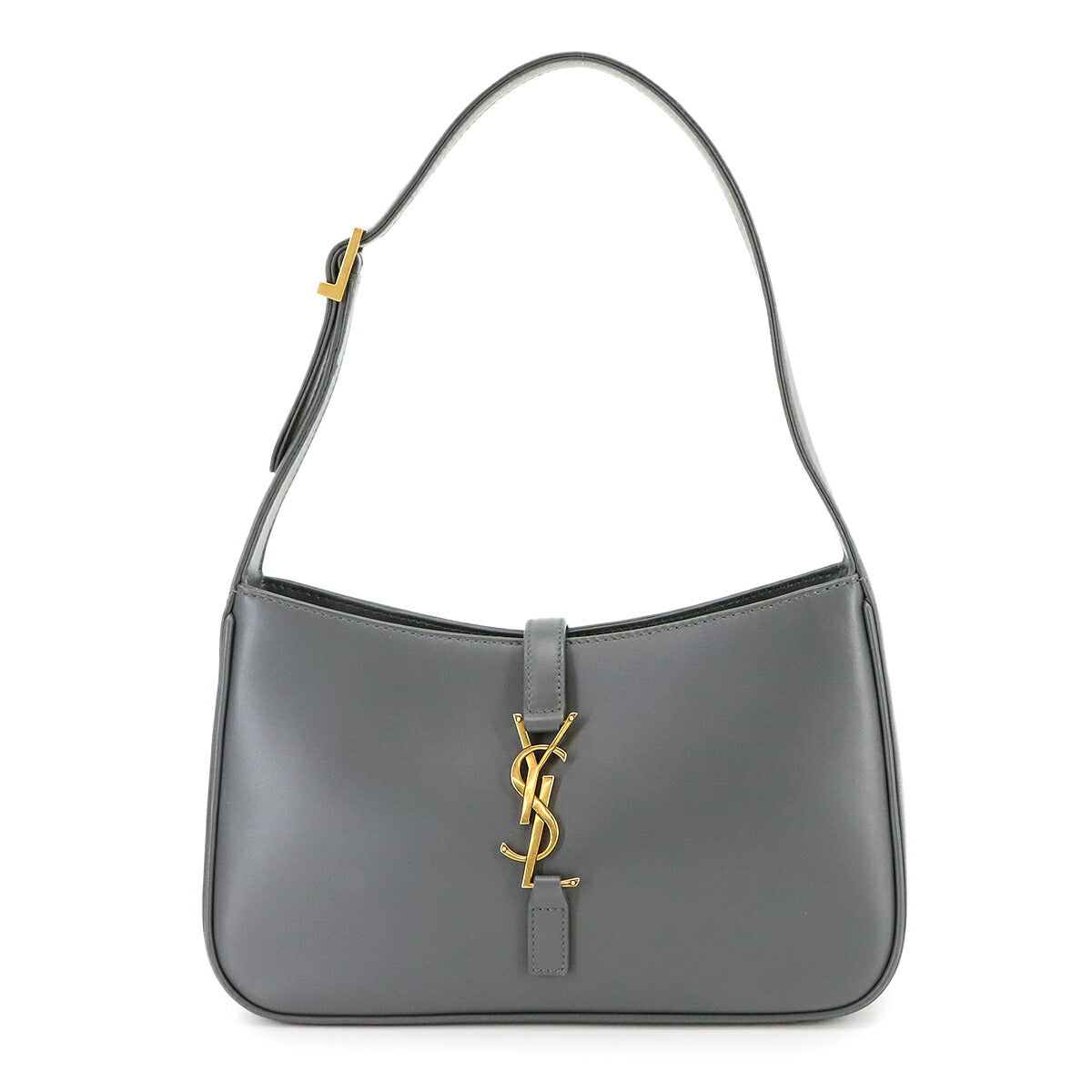 LE5A7 Monogram Shoulder Bag Leather Storm 657228