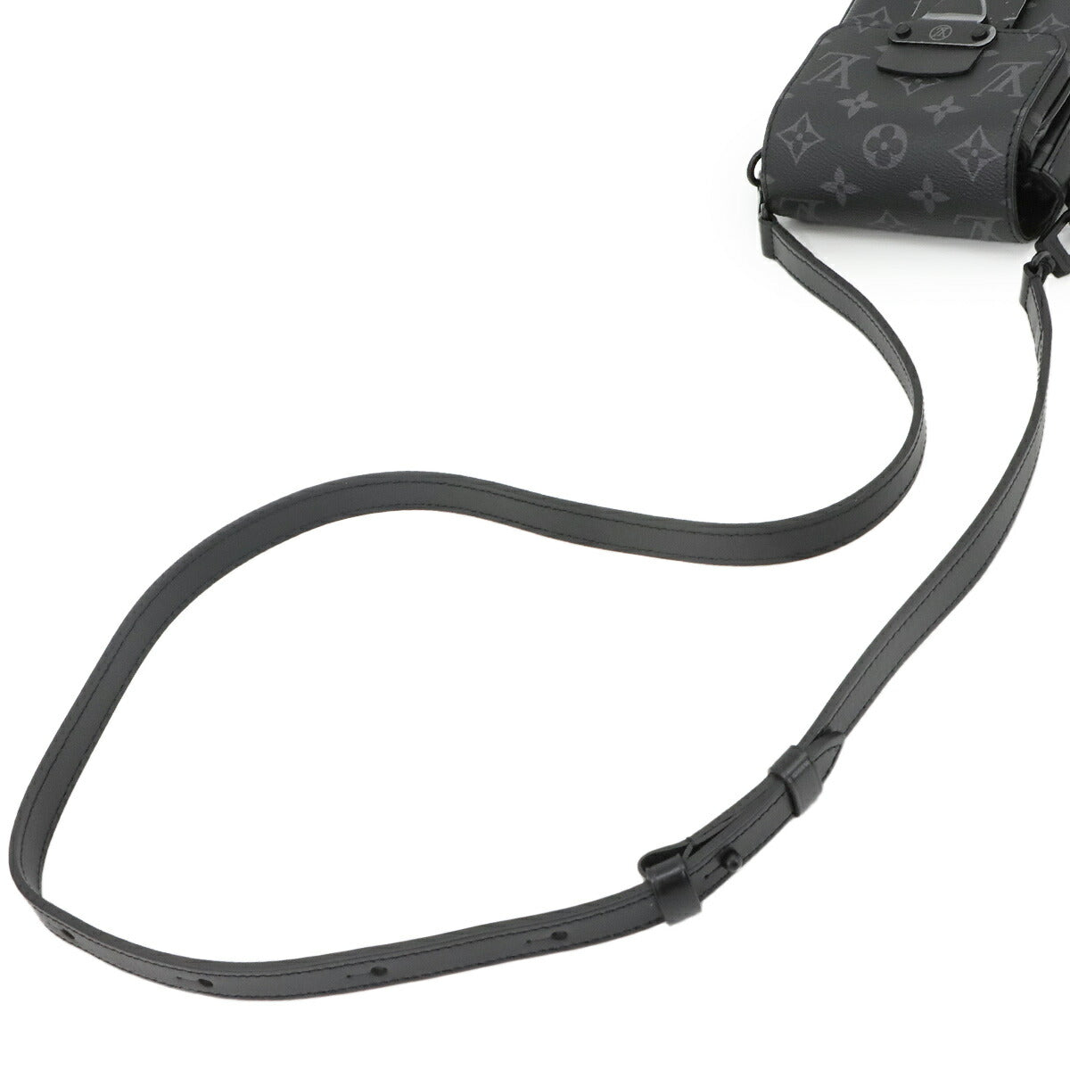 Monogram Eclipse S-Lock Vertical Wearable Wallet