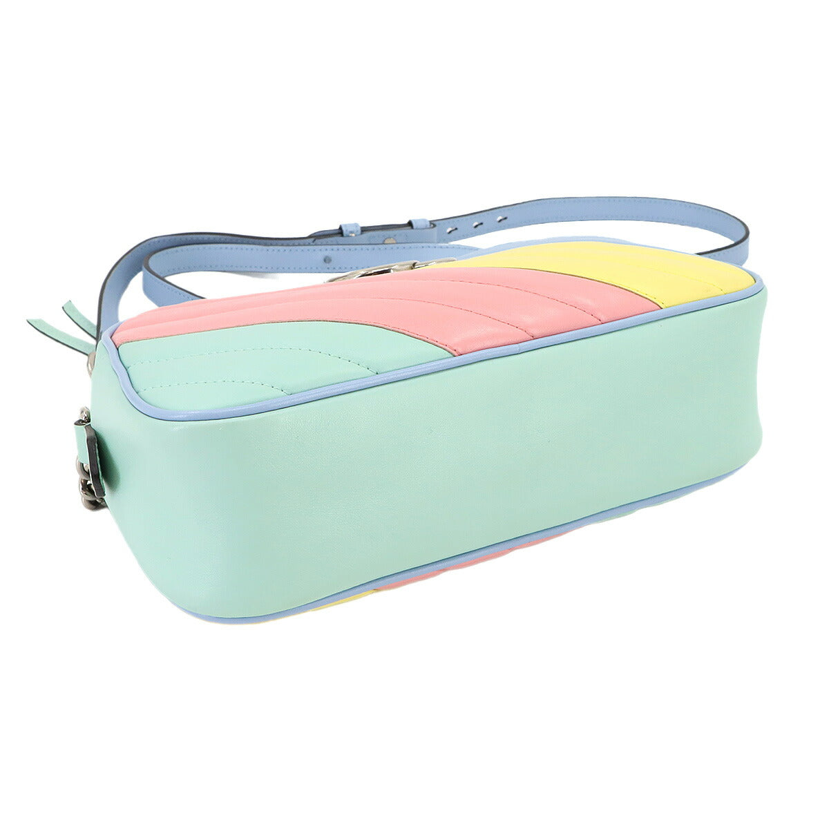 GG Marmont Quilting Small Chain Shoulder Bag Leather Multicolor