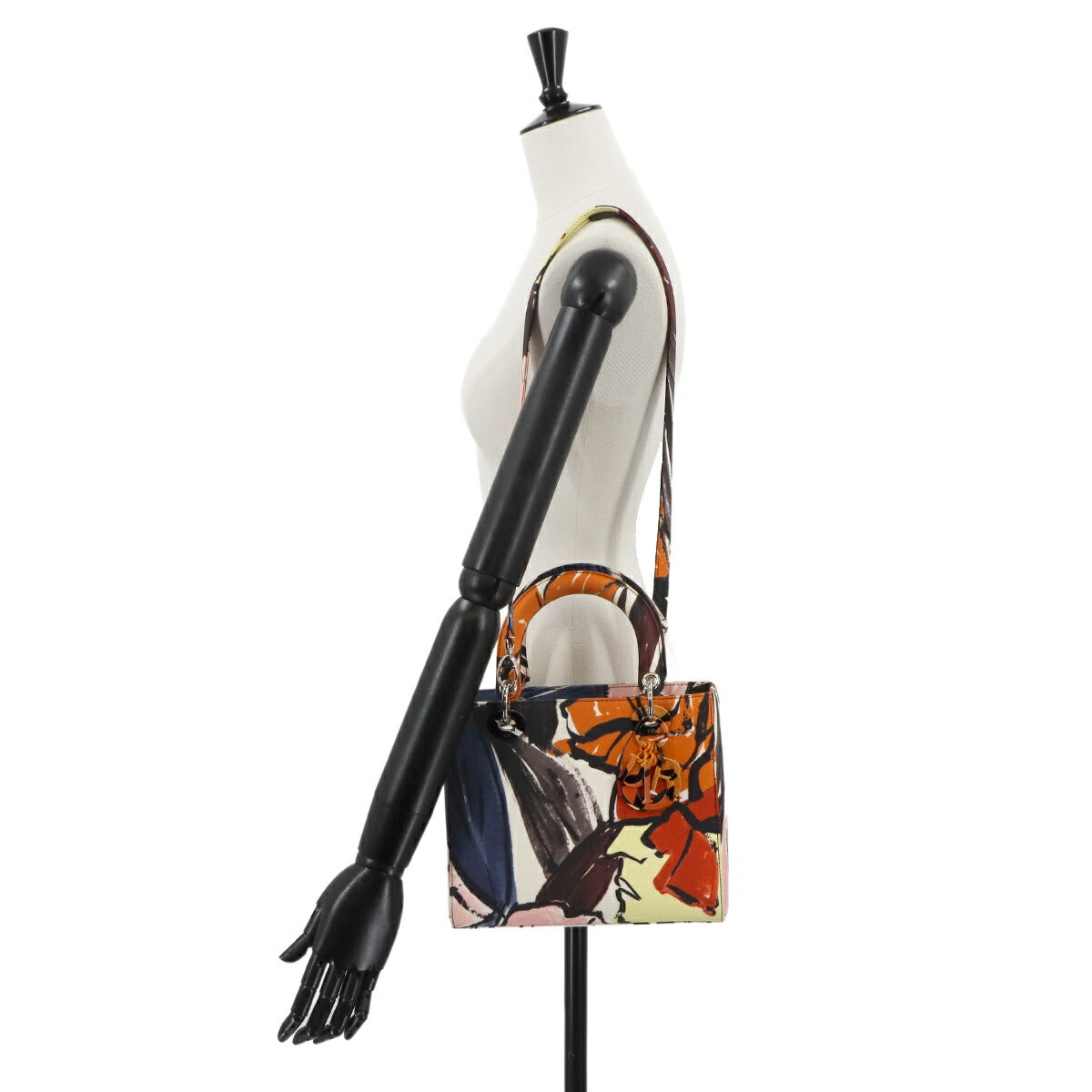 Lady dior Medium 2way Hand Shoulder Bag Nylon