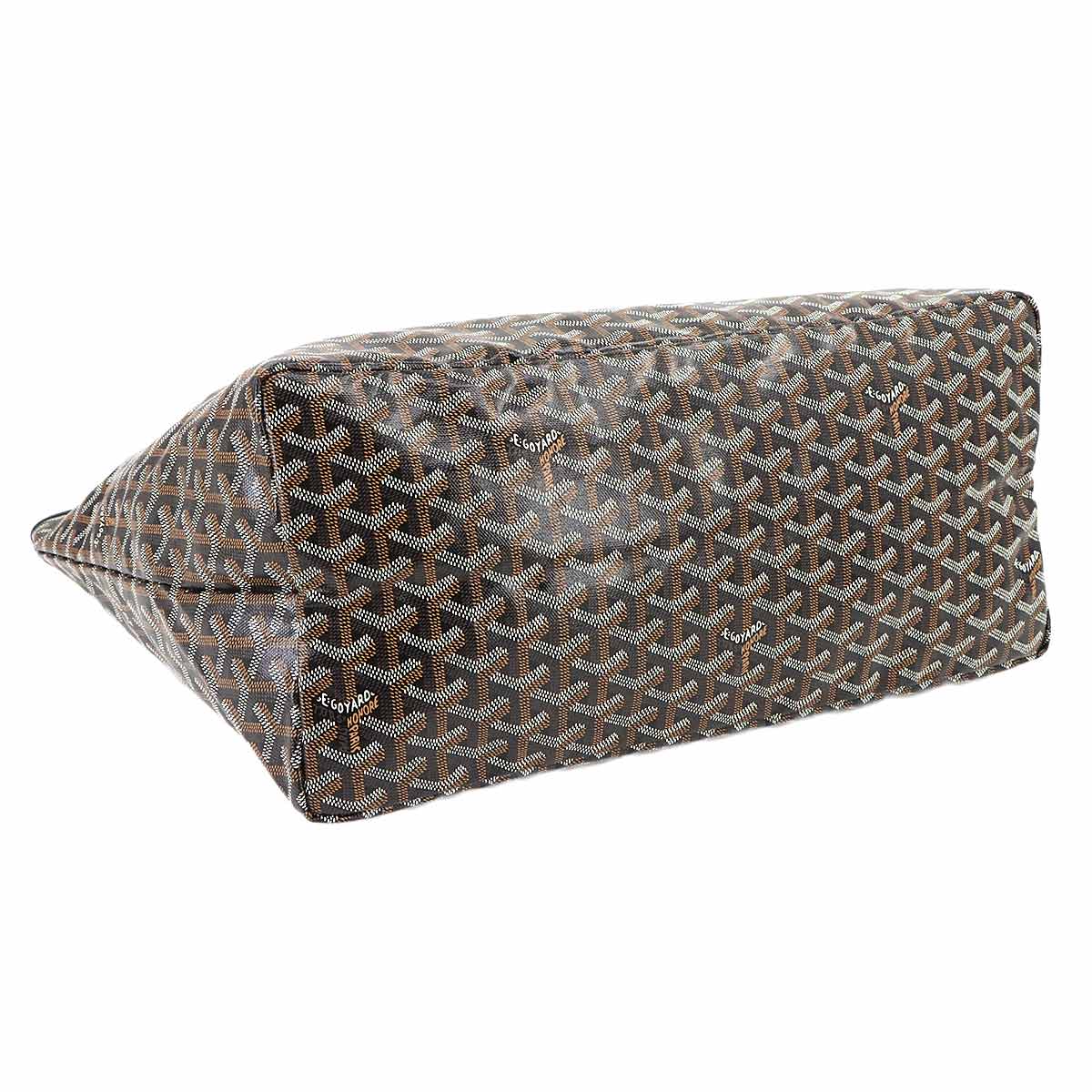 Saint Louis GM Tote Bag PVC Leather Black Unisex