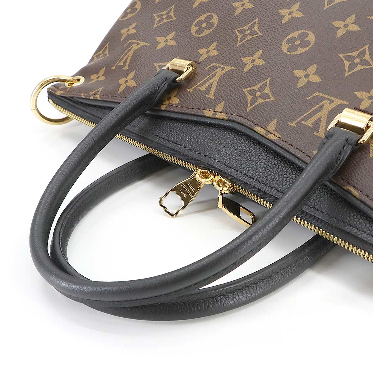 Monogram Pallas 2way Hand Shoulder Bag Brown Noir M42756