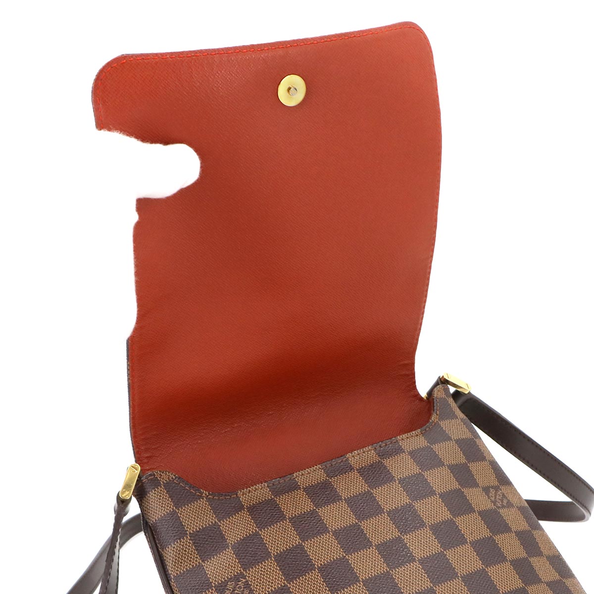 Damier Musette Salsa Long Shoulder Bag Ebene N51300