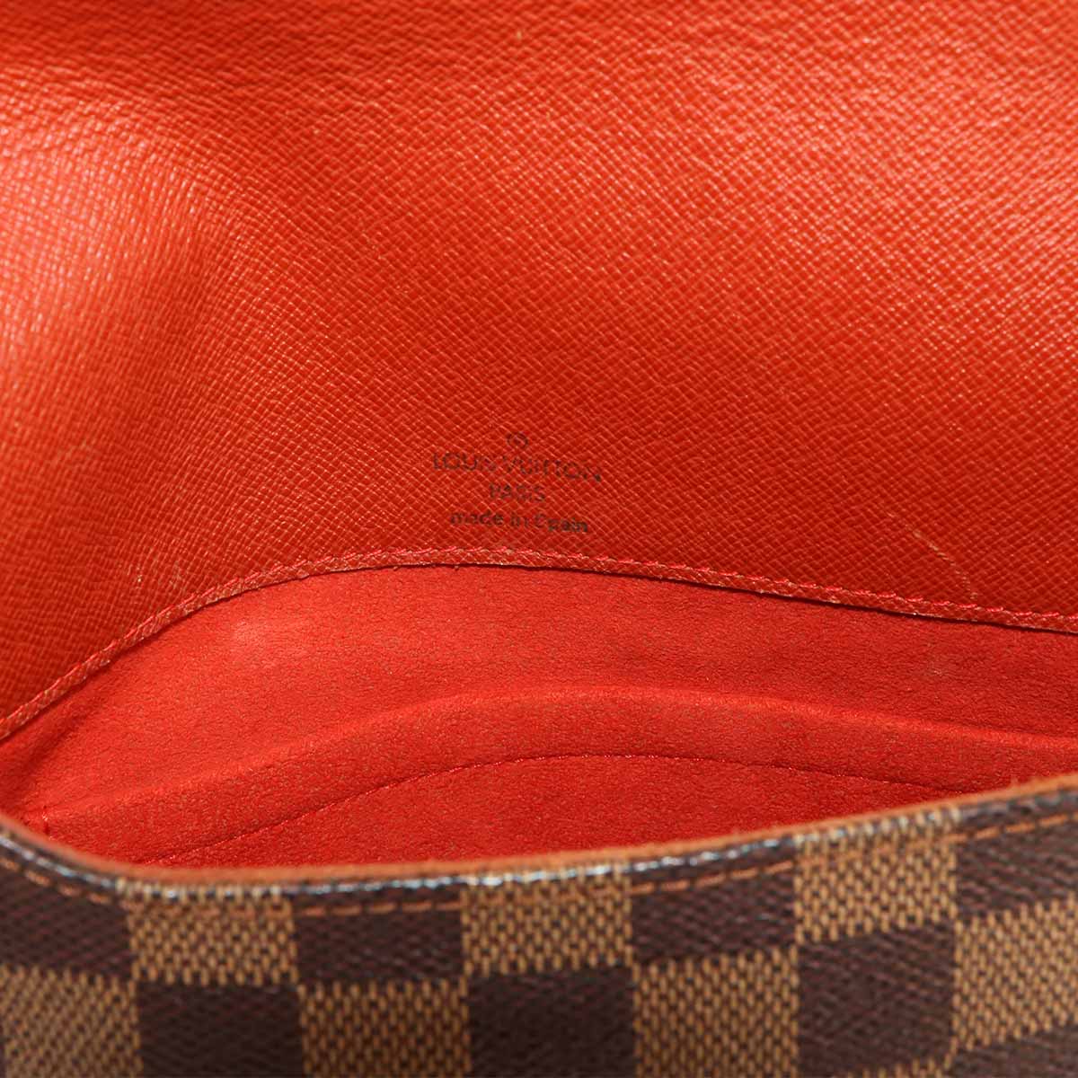 Damier Musette Salsa Long Shoulder Bag Ebene N51300