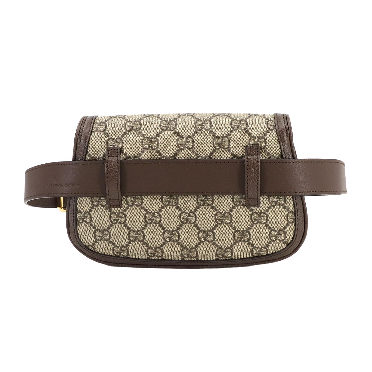 Blondie GG Supreme Belt Bag Leather Beige Brown 703807 Purse