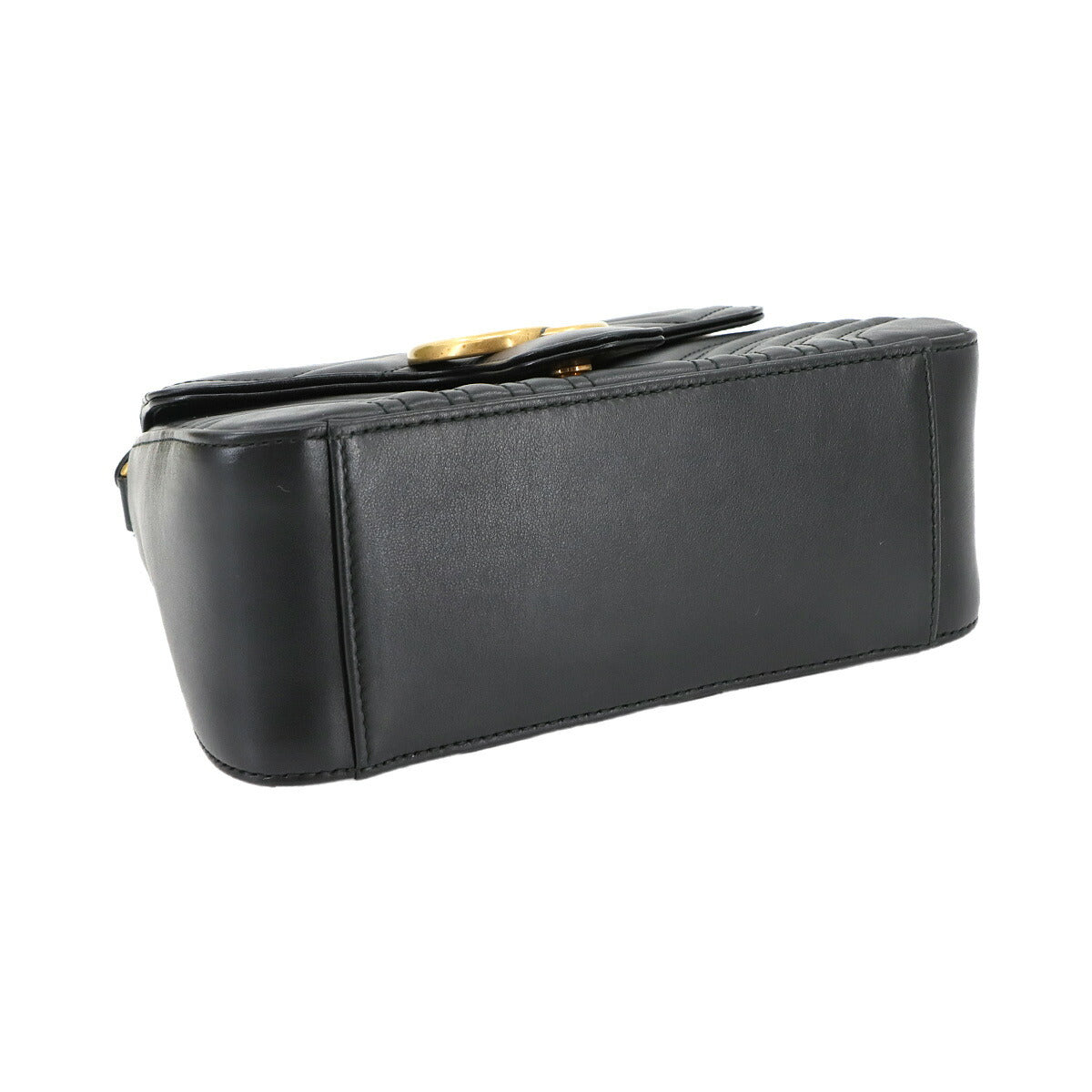 GG Marmont Mini Top Handle Bag Hand Shoulder Bag Black 547290