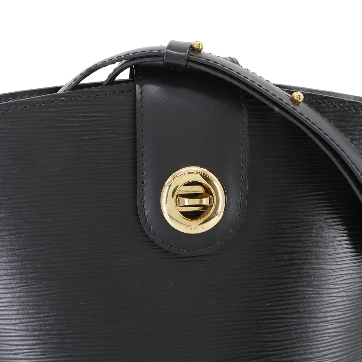 Epi Cluny Shoulder Bag Leather Noir M52252 Purse